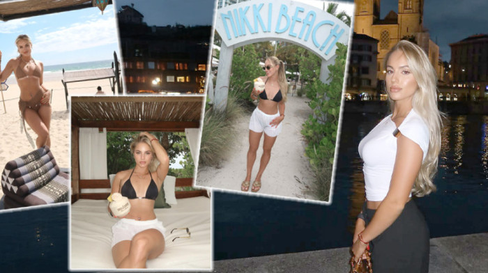 (FOTO) Ana Marković mami uzdahe gde god da se pojavi: Plava, zgodna, vrela i ima novi klub