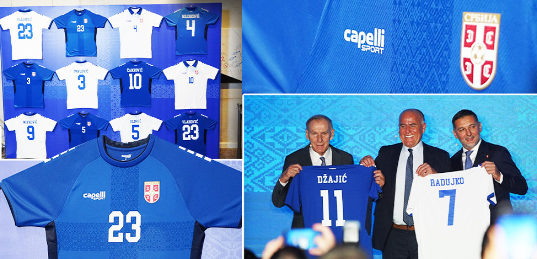 (ANKETA) Ovako izgleda novi dres reprezentacije Srbije! Da li Vam se dopada?