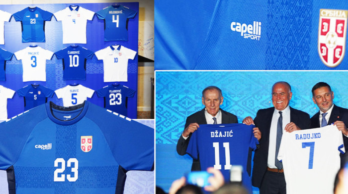 (ANKETA) Ovako izgleda novi dres reprezentacije Srbije! Da li Vam se dopada?