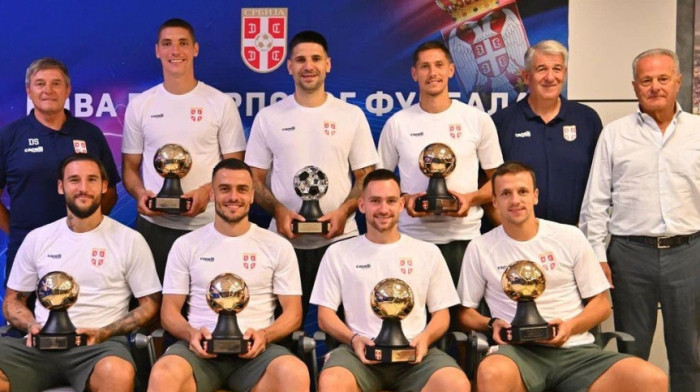 FSS uručio Zlatne i Dijamanstke lopte srpskim reprezentativcima (FOTO)