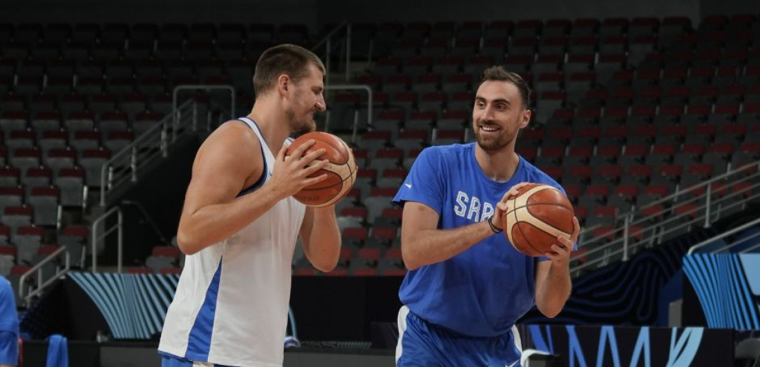 Turci, Srbija je spremna - "Orlovi" odradili poslednji trening pred večerašnji meč (FOTO)