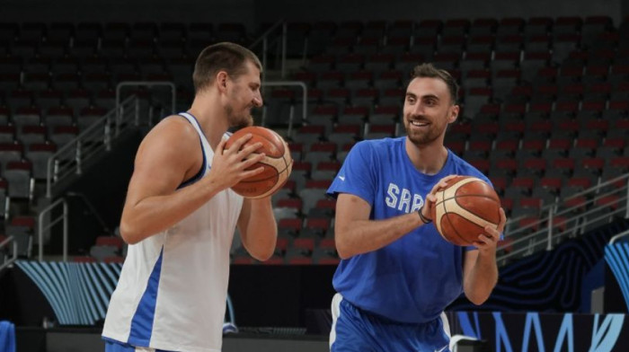 Turci, Srbija je spremna - "Orlovi" odradili poslednji trening pred večerašnji meč (FOTO)