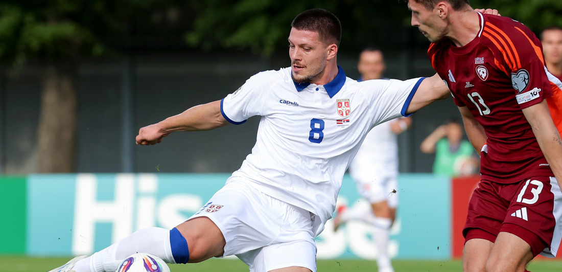 Kakva šteta! Bomba Jovića "polomila" prečku i ušla u gol, ali... (VIDEO)