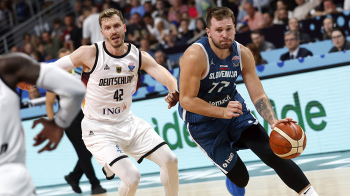 Nemačka poslednji polufinalista Evrobasketa - suluda partija Dončića, ali nije mogao sam