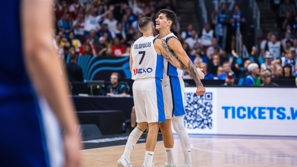 Gori svlačionica Grčke: Epski govor Slukasa sa Evrobasketa zapalio mreže (VIDEO)