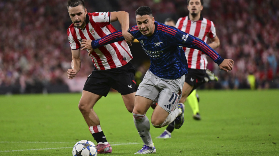 Počela Liga šampiona: Arsenal slomio Bilbao, debitant šokirao PSV