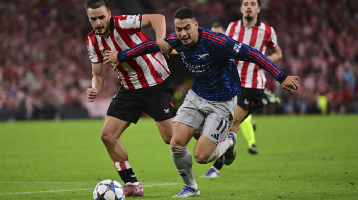 Počela Liga šampiona: Arsenal slomio Bilbao, debitant šokirao PSV