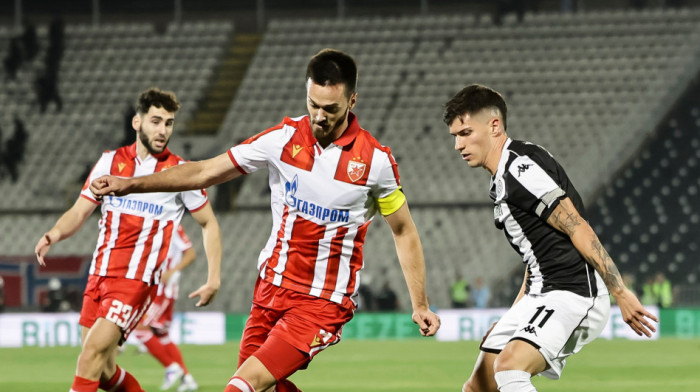 Prvi gol Crvene zvezde - Elšnik načeo Partizan