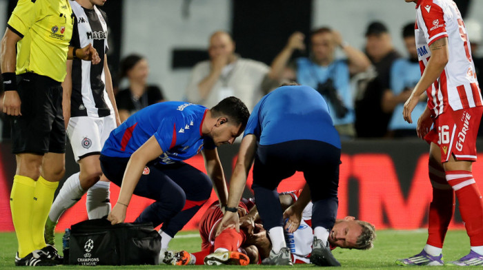 Katastrofalan problem za Zvezdu - Povredio se Marko Arnautović? (FOTO)