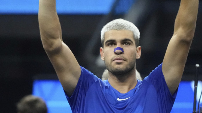 Alkaraz u čudu - Očima nije mogao da veruje šta Federer nosi na ruci (VIDEO)