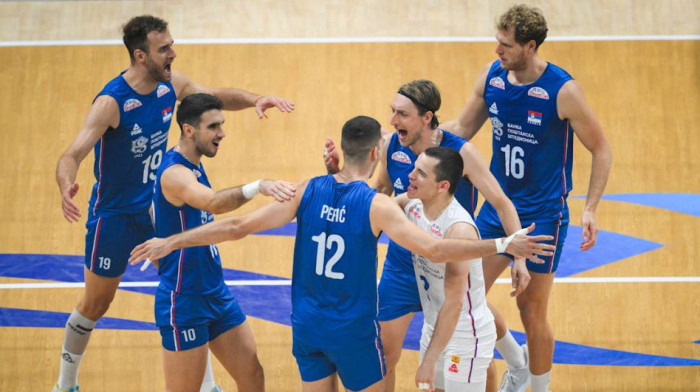 Šok! Face naših odbojkaša govore sve: Od velikog slavlja do ispadanja i neizmerne tuge (FOTO)