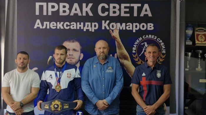 Junak Srbije u Beogradu! Komarov: Korak po korak do Los Anđelesa