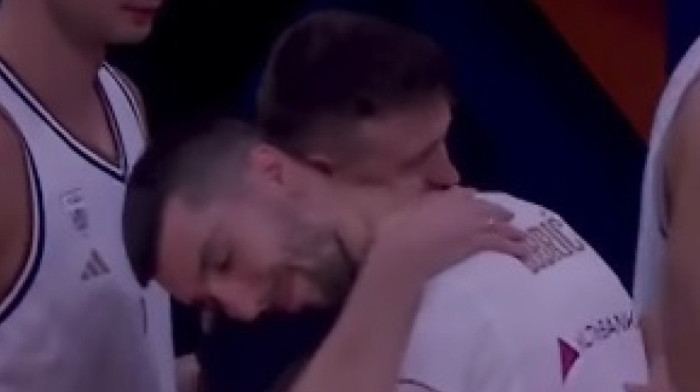 Ova scena je oduševila Srbiju: Drugarstvo iznad rivalstva, Aleksa i Dobrić ne mogu jedan bez drugog
