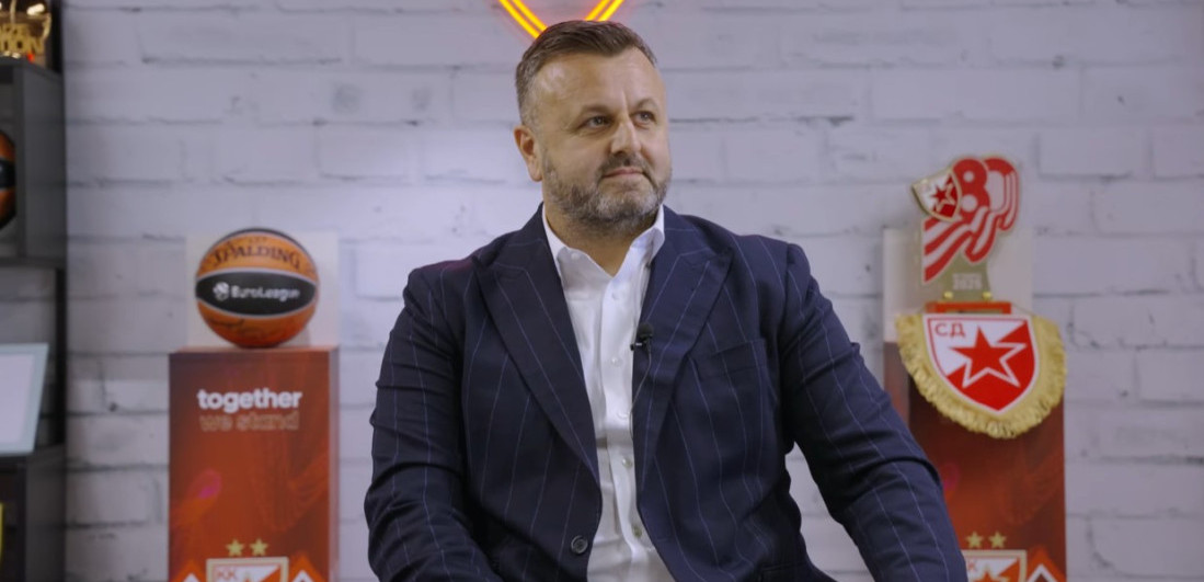 Veliki intervju predsednika Zvezde - Drčelić: Cilj je F4 Evrolige, Micić i Gudurić su nas odbili