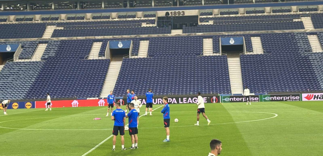 Zvezda trenirala pred meč sa Portom (FOTO GALERIJA/VIDEO)