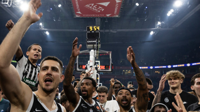 Inkognito bodri Partizan: Francuski reprezentativac uhvaćen u Areni (VIDEO)