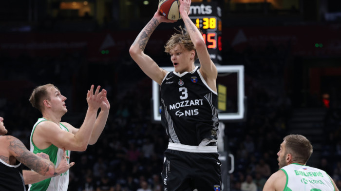 "Leteći Finac" debitovao za Partizan: Navijačima u Areni se predstavio brutalnim potezom (VIDEO)