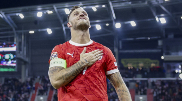 Rekordna noć Marka Arnautovića: Zvezdin as najbolji strelac Austrije svih vremena (VIDEO)