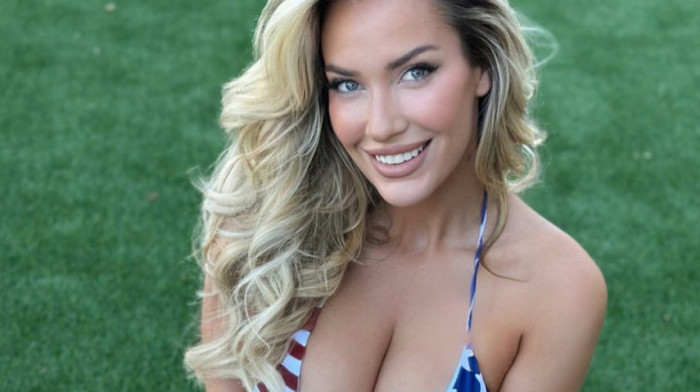 Zbog nje će i Srbi zavoleti golf! Fatalna Amerikanka dekolteom zapalila internet! (FOTO/VIDEO)