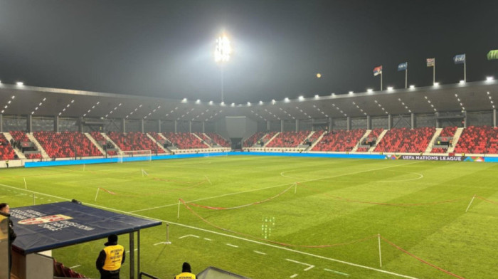 Albanci tvrde: Ovo u Leskovcu je skandal! Srbiji odmah pronašli zamerku na stadionu