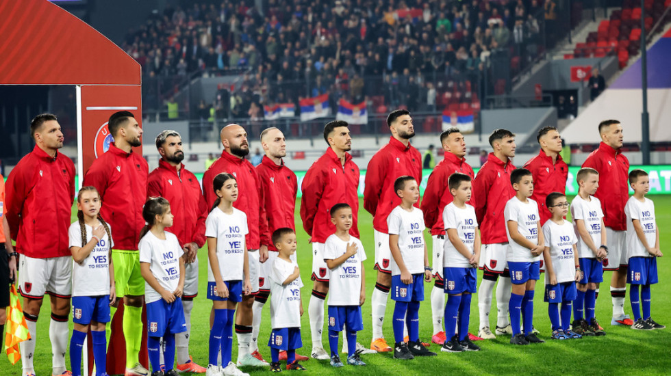 Himna Albanije gromoglasno izviždana: Navijači Srbije su im priredili vruć doček (VIDEO)