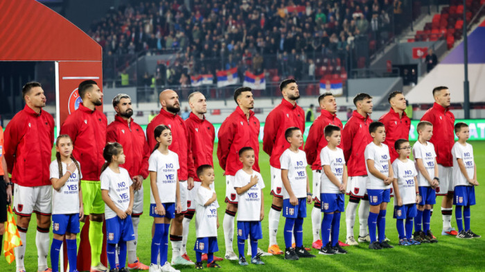 Himna Albanije gromoglasno izviždana: Navijači Srbije su im priredili vruć doček (VIDEO)