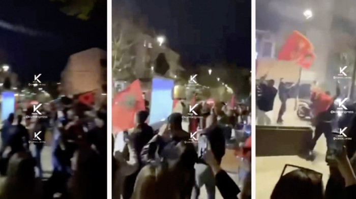 (VIDEO) Isplivao snimak pucnjave u Prištini tokom meča Srbija - Albanija: Odjekivali rafali, navijač uhapšen
