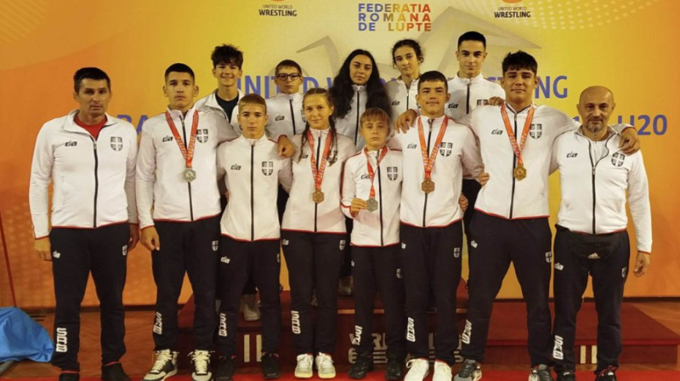 Bravo! Srpski rvači osvojili devet medalja na Balkanijadi u Rumuniji