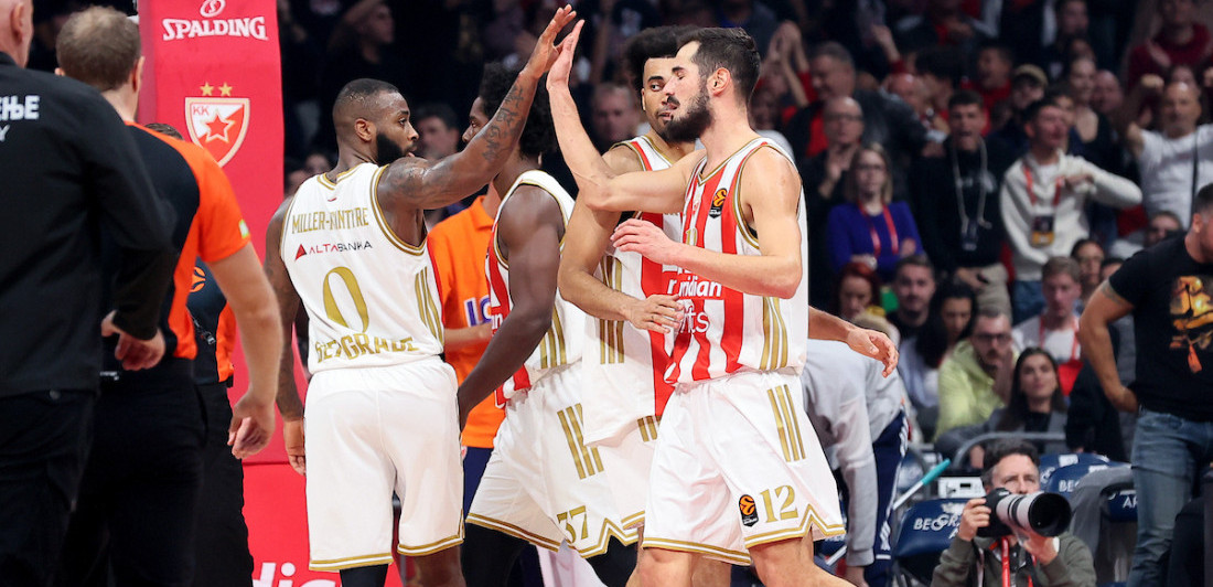 Zvezda progutala lidera Evrolige! MVP Nvora ukrasio Obradovićev povratnički debi u Areni!