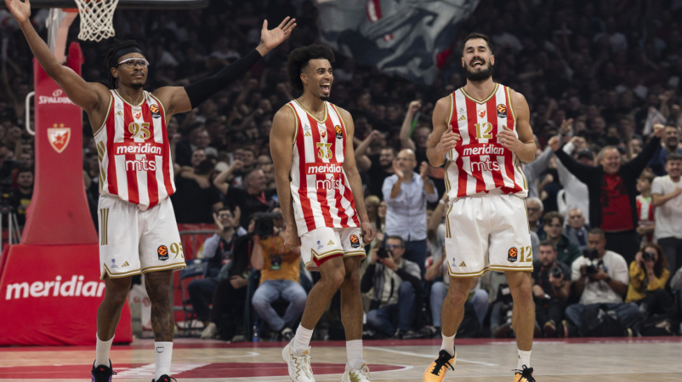 Zvezdaši u transu nakon rušenja "kralja" - Spominju F4, ovaj igrač je MVP, odavno ovako nije bilo