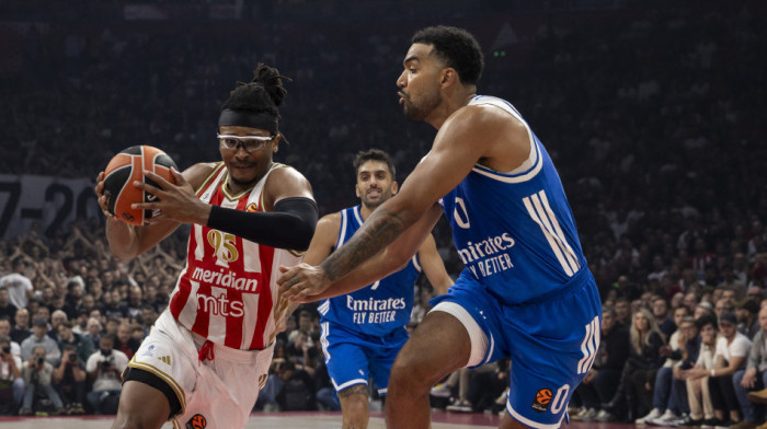 Trese se Beograd, šoutajm u Areni: Pogledajte najbolje poteze Zvezde protiv Reala (VIDEO)