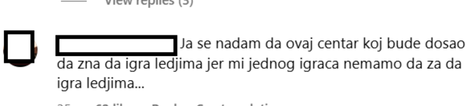 Komentari navijača Partizana