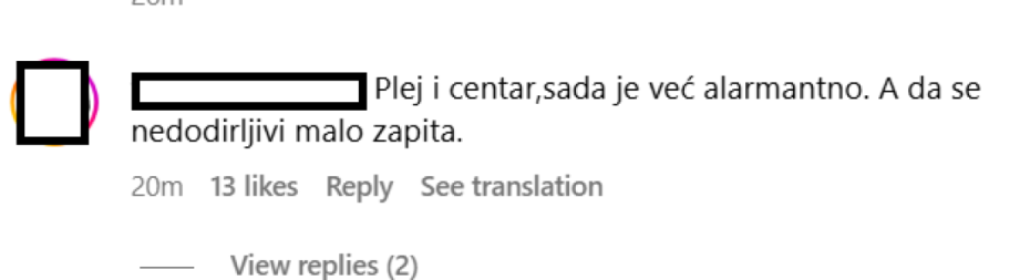 Komentari navijača Partizana