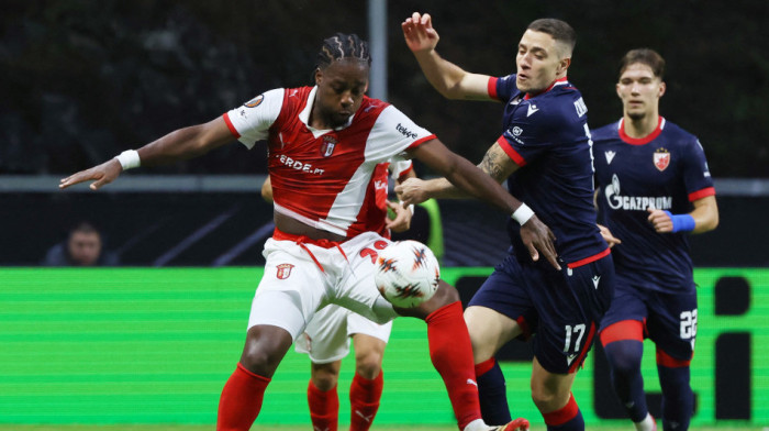 Loše izdanje Zvezde! Braga se prošetala kroz "Kamenolom" i lako slavila
