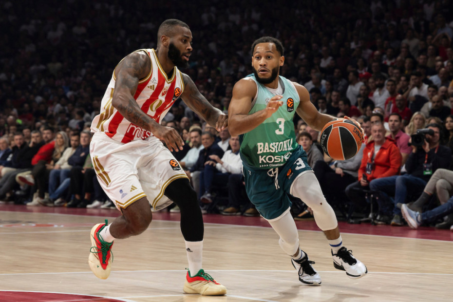 Košarkaši Crvene zvezde protiv Baskonije