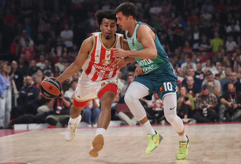 Košarkaši Crvene zvezde protiv Baskonije