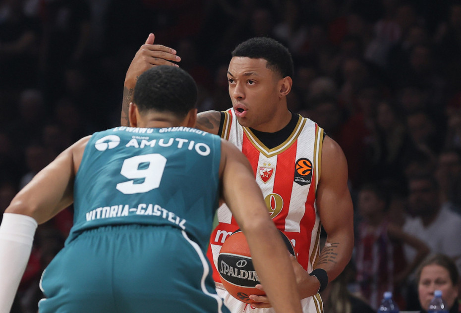 Košarkaši Crvene zvezde protiv Baskonije