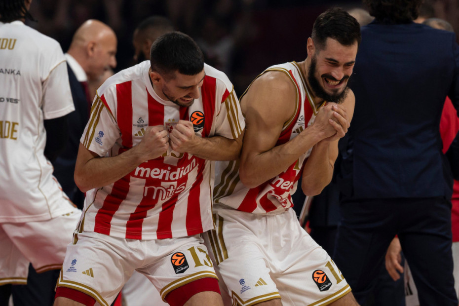 Košarkaši Crvene zvezde protiv Baskonije