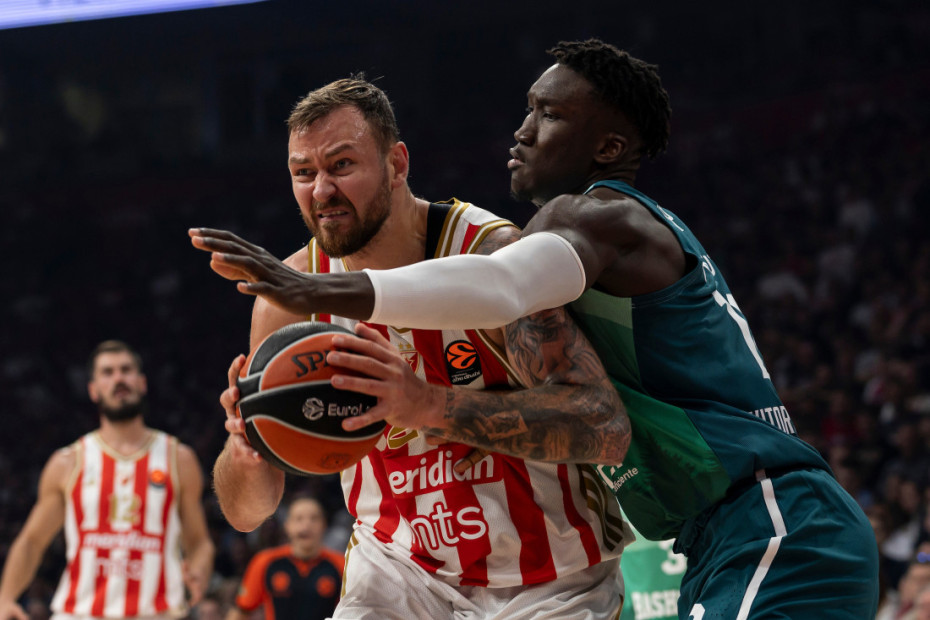 Košarkaši Crvene zvezde protiv Baskonije