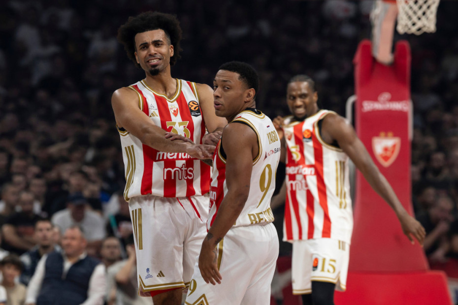 Košarkaši Crvene zvezde protiv Baskonije