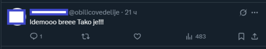 Reakcije navijača o Veljku Paunoviću