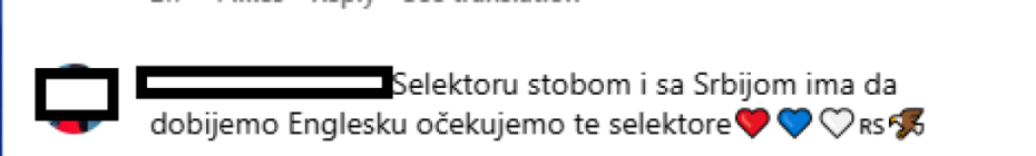 Reakcije navijača o Veljku Paunoviću