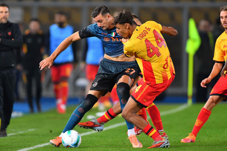 Detalji sa utakmice Napoli - Leće