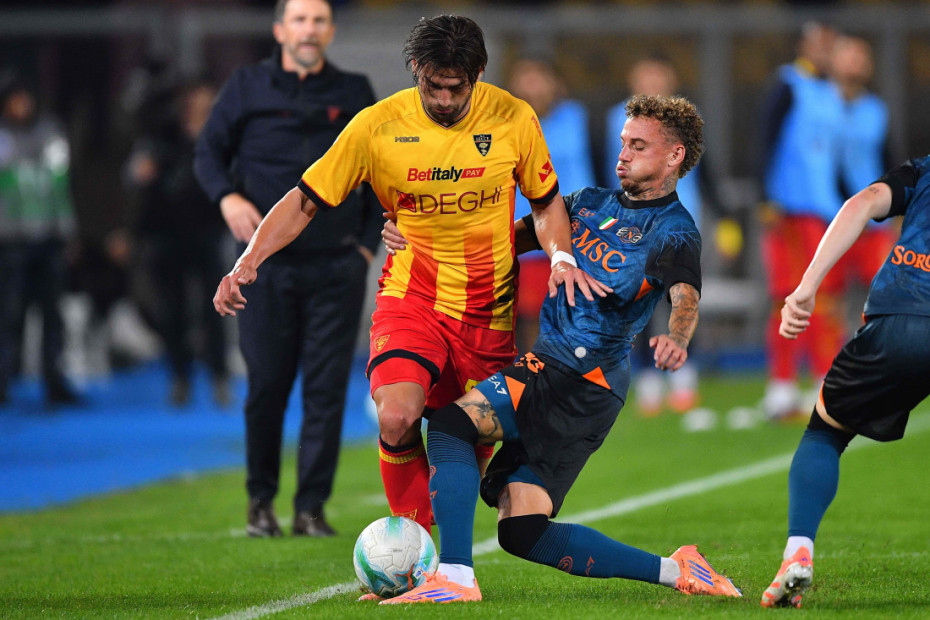 Detalji sa utakmice Napoli - Leće