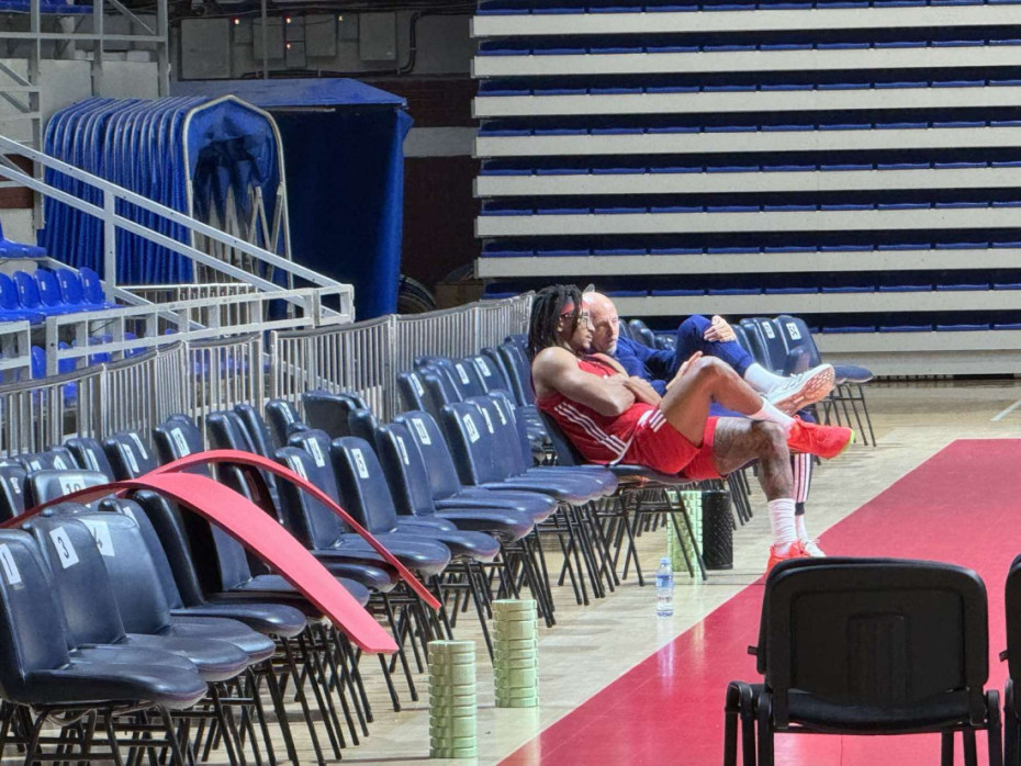 Čima Moneke i Saša Obradović