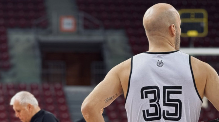 Kalates odradio prvi trening u Partizanu - Očekuje se debi protiv Barselone