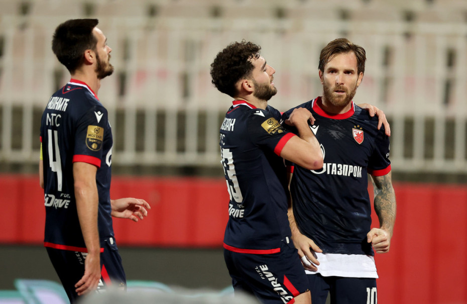 Detalj sa meča Vojvodine i Crvene zvezde