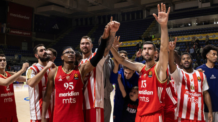 Navijači Zvezde uživaju u pogledu na tabelu: Crveno-beli ponovo lideri Evrolige!