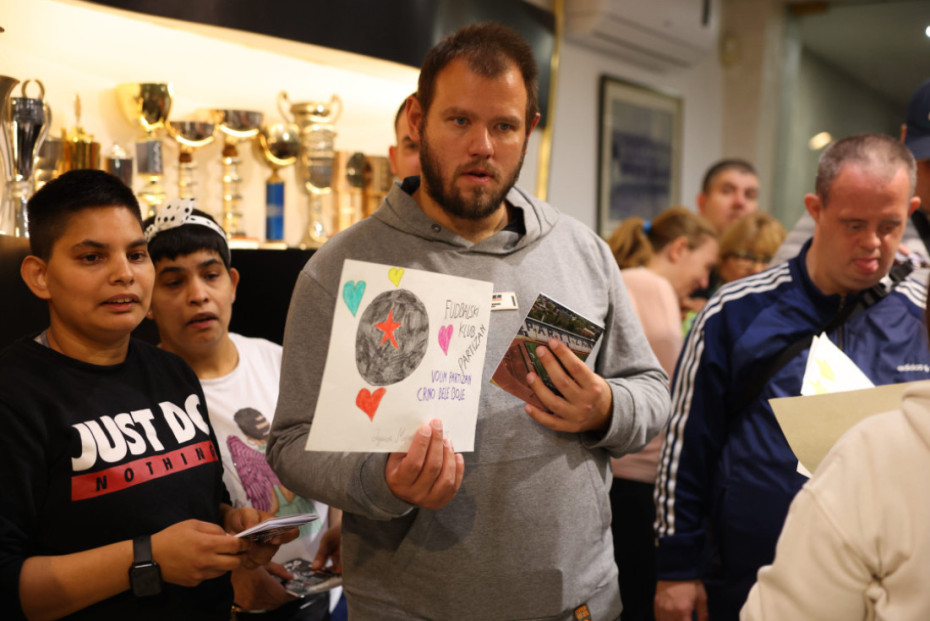 Fudbaleri Partizana ugostili organizaciju MNRO