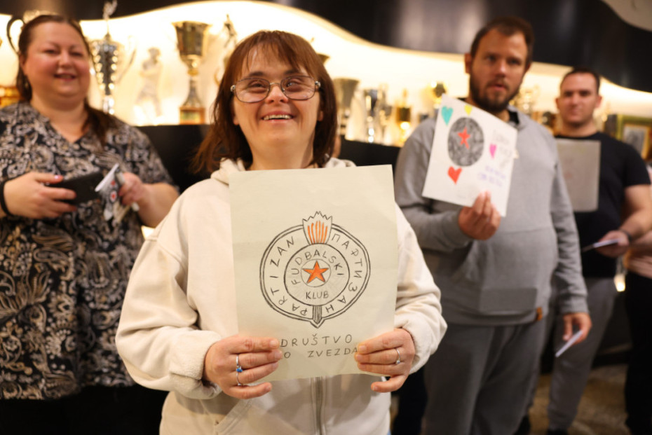 Fudbaleri Partizana ugostili organizaciju MNRO